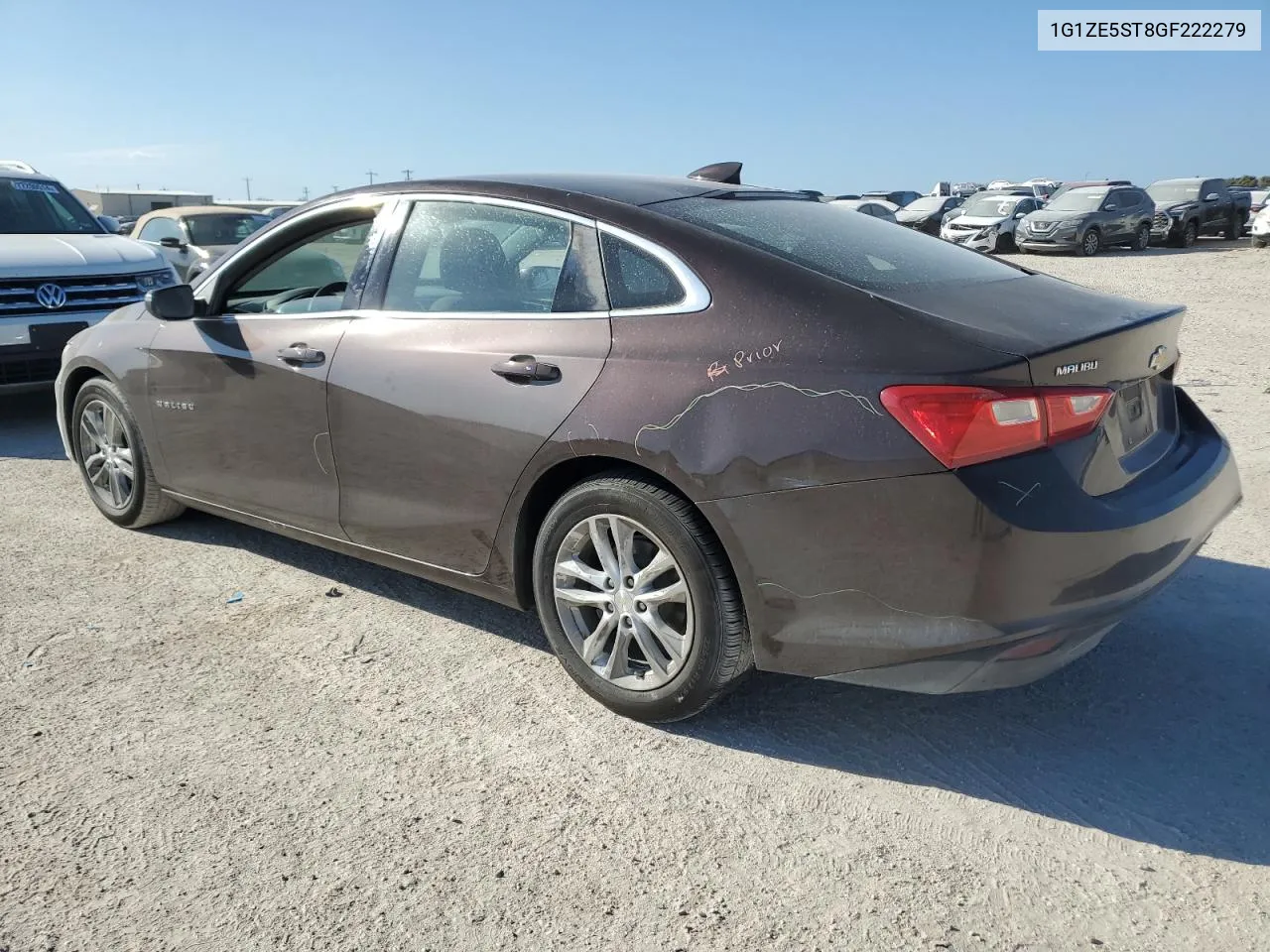 2016 Chevrolet Malibu Lt VIN: 1G1ZE5ST8GF222279 Lot: 77217174