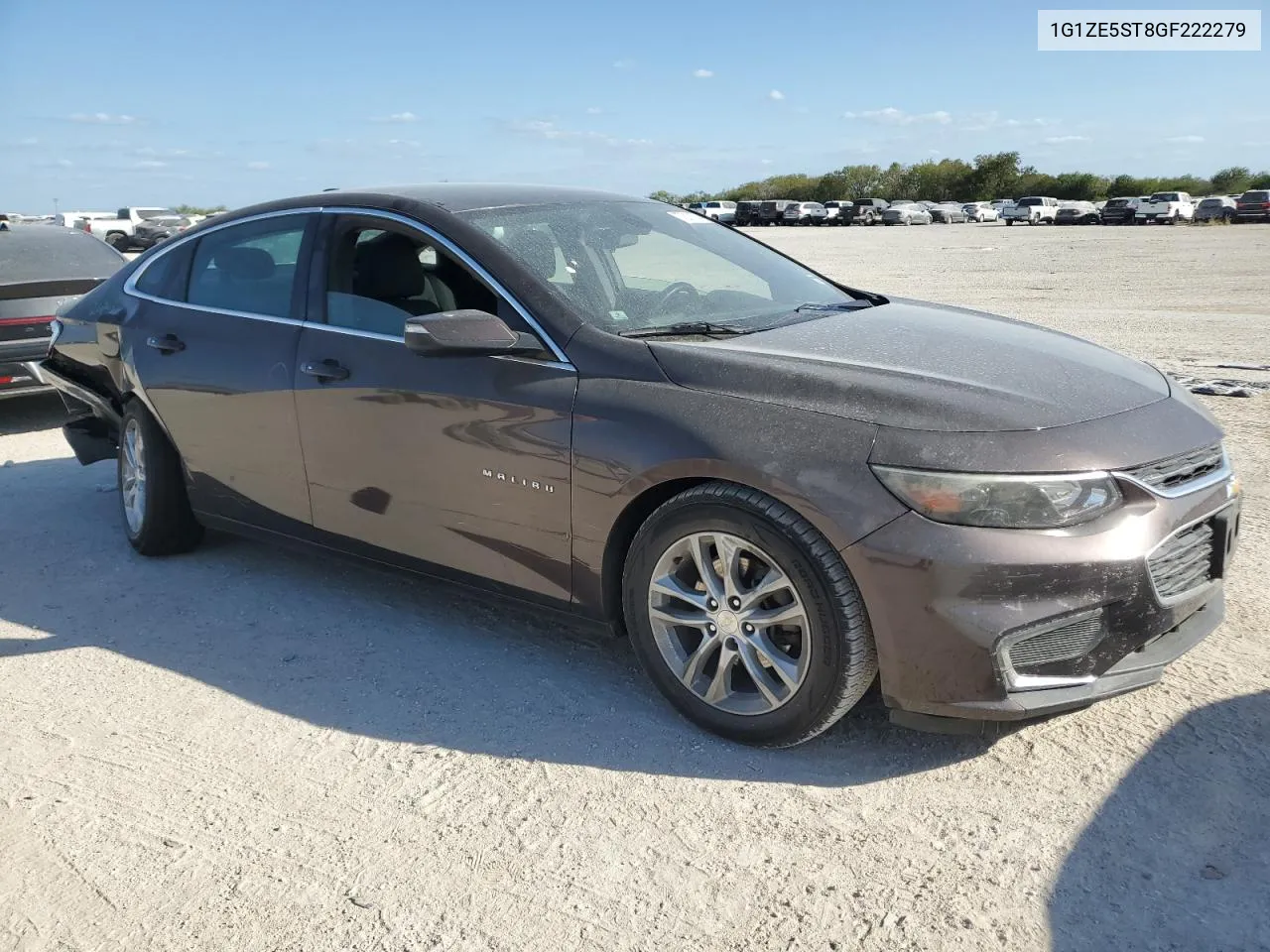 2016 Chevrolet Malibu Lt VIN: 1G1ZE5ST8GF222279 Lot: 77217174