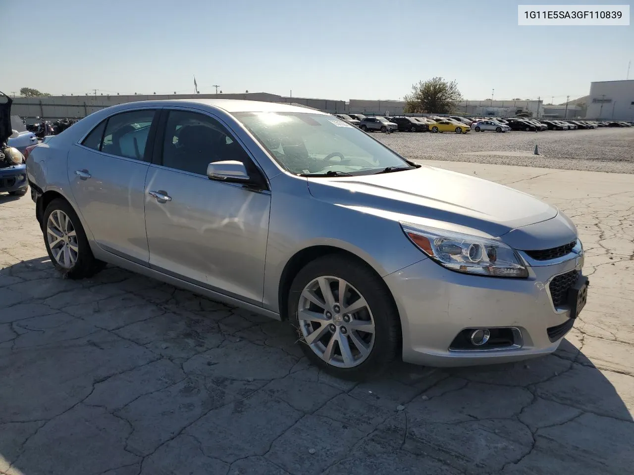 2016 Chevrolet Malibu Limited Ltz VIN: 1G11E5SA3GF110839 Lot: 77317884