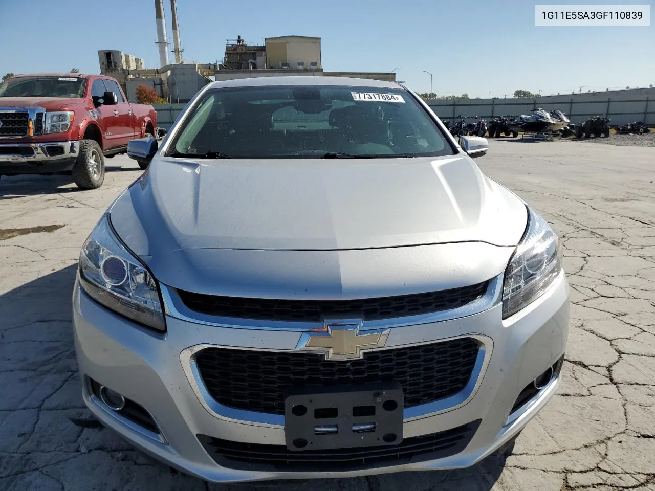 2016 Chevrolet Malibu Limited Ltz VIN: 1G11E5SA3GF110839 Lot: 77317884