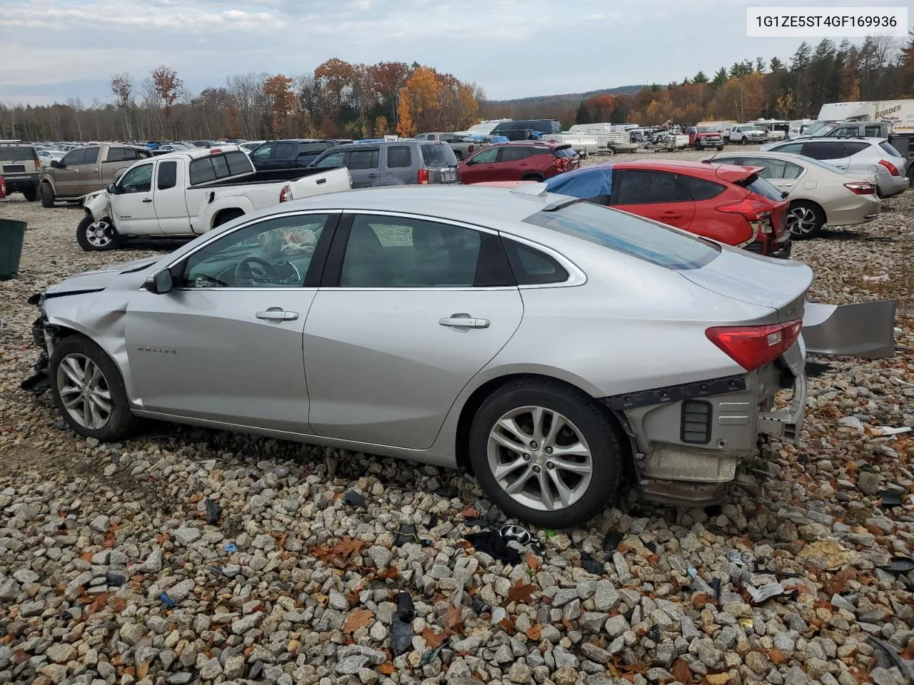 2016 Chevrolet Malibu Lt VIN: 1G1ZE5ST4GF169936 Lot: 77464824