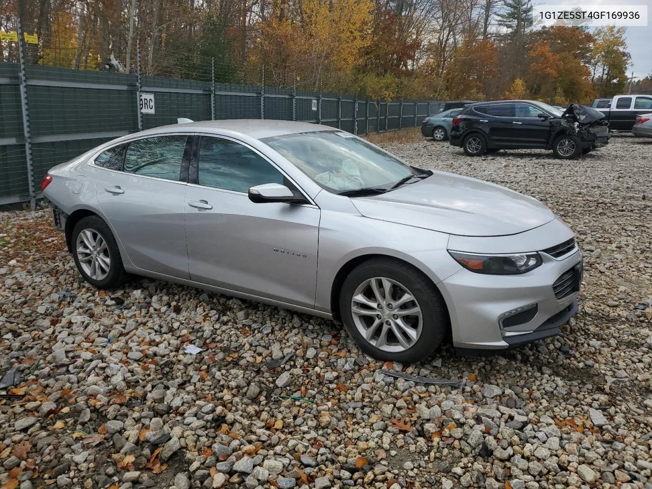 2016 Chevrolet Malibu Lt VIN: 1G1ZE5ST4GF169936 Lot: 77464824