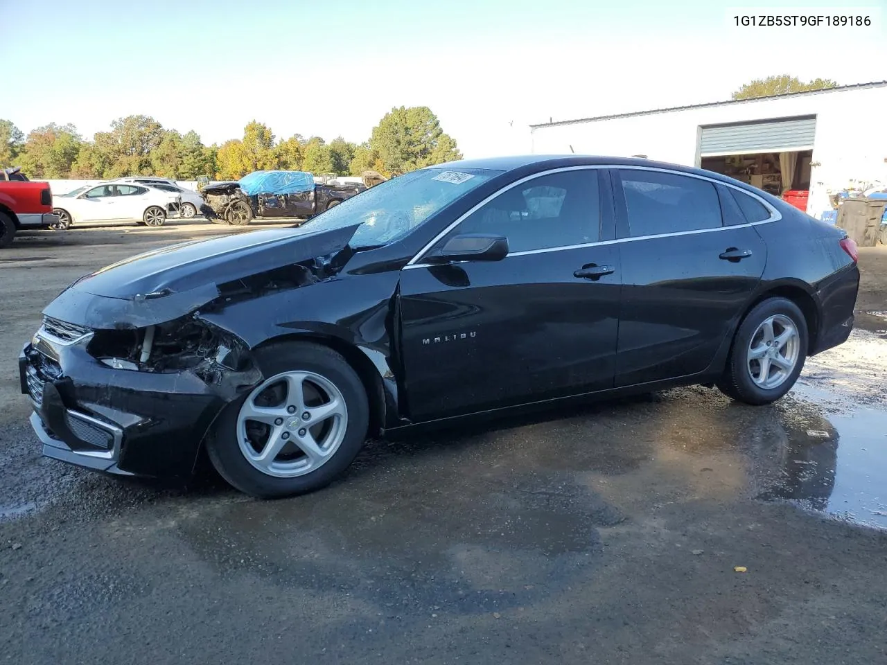 2016 Chevrolet Malibu Ls VIN: 1G1ZB5ST9GF189186 Lot: 77571694