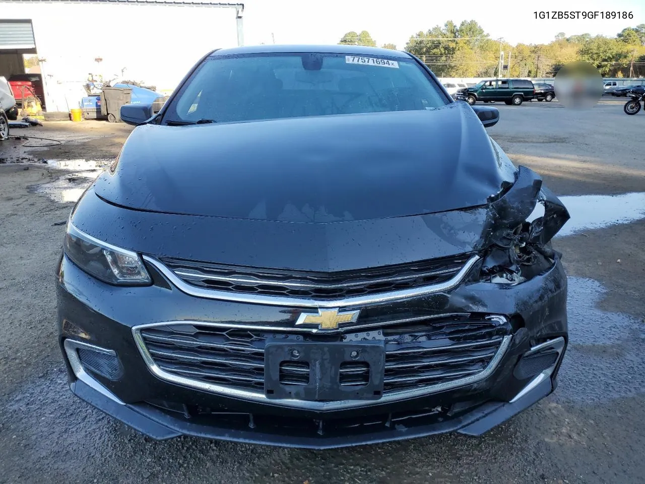 2016 Chevrolet Malibu Ls VIN: 1G1ZB5ST9GF189186 Lot: 77571694