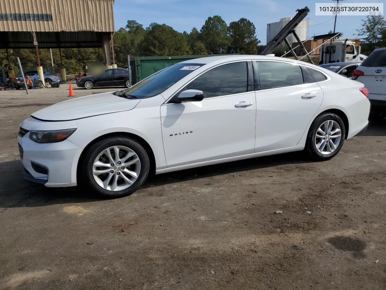 1G1ZE5ST3GF220794 2016 Chevrolet Malibu Lt