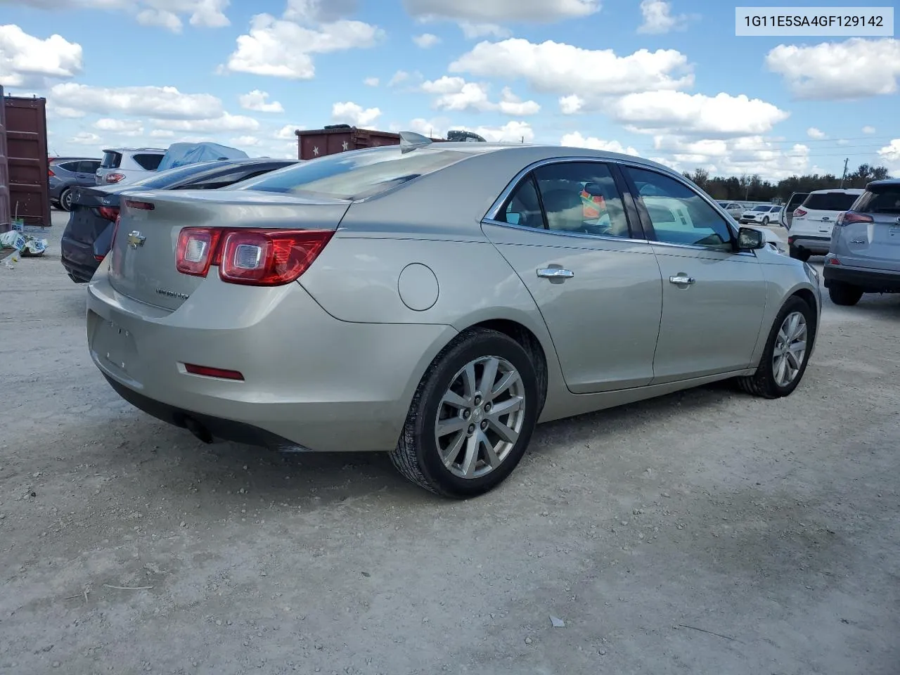 2016 Chevrolet Malibu Limited Ltz VIN: 1G11E5SA4GF129142 Lot: 77954984