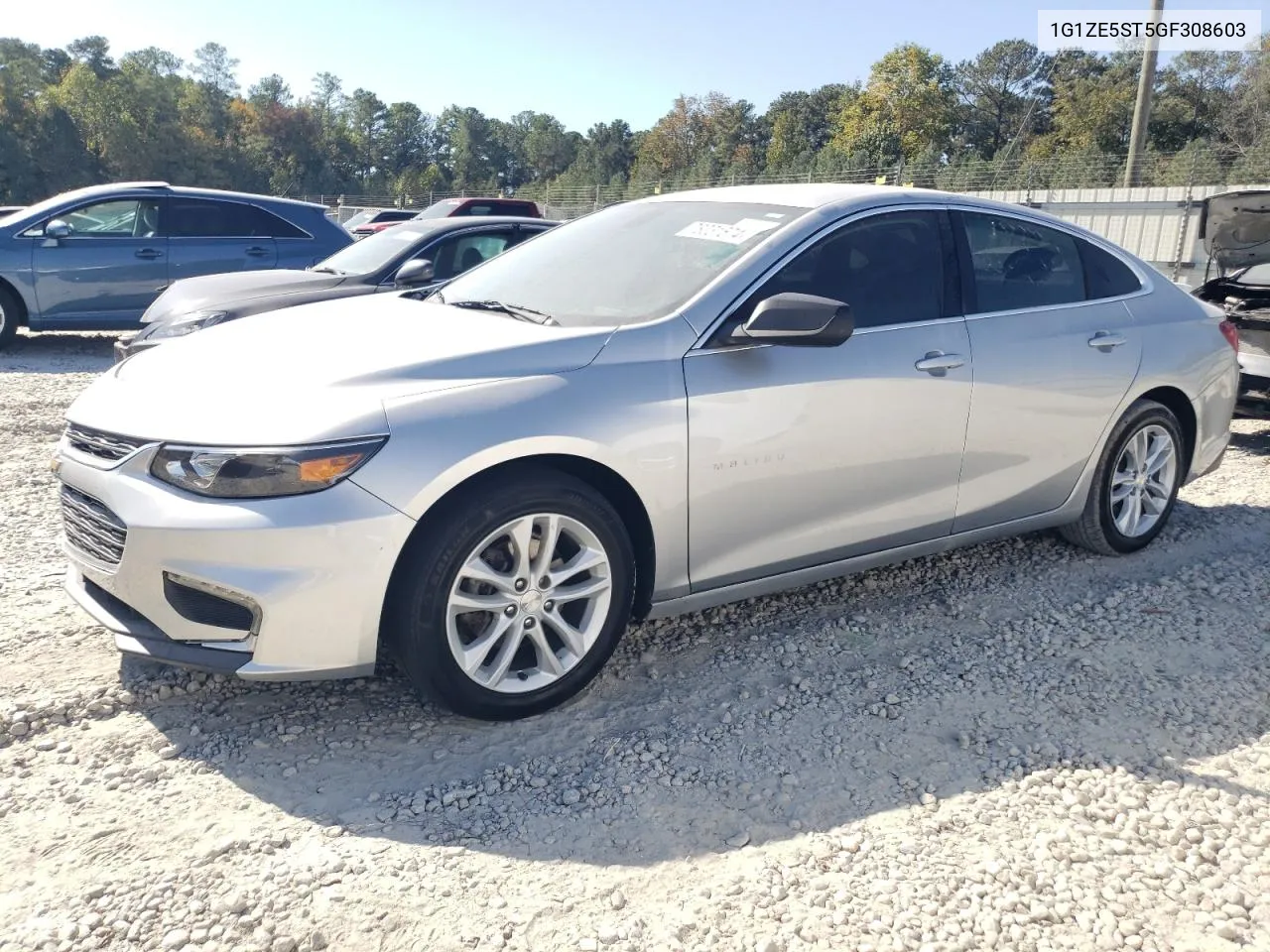 2016 Chevrolet Malibu Lt VIN: 1G1ZE5ST5GF308603 Lot: 78031574