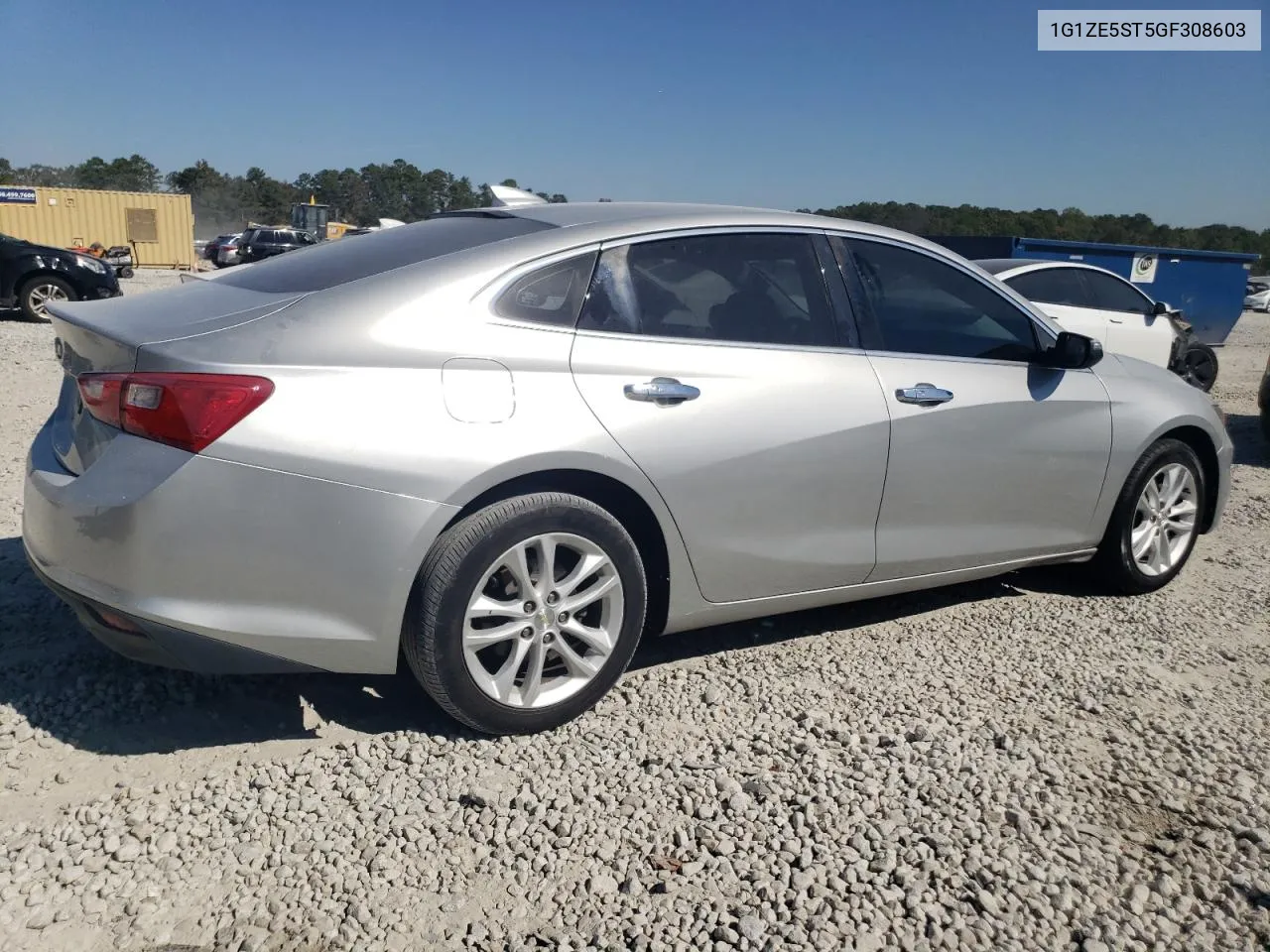 2016 Chevrolet Malibu Lt VIN: 1G1ZE5ST5GF308603 Lot: 78031574