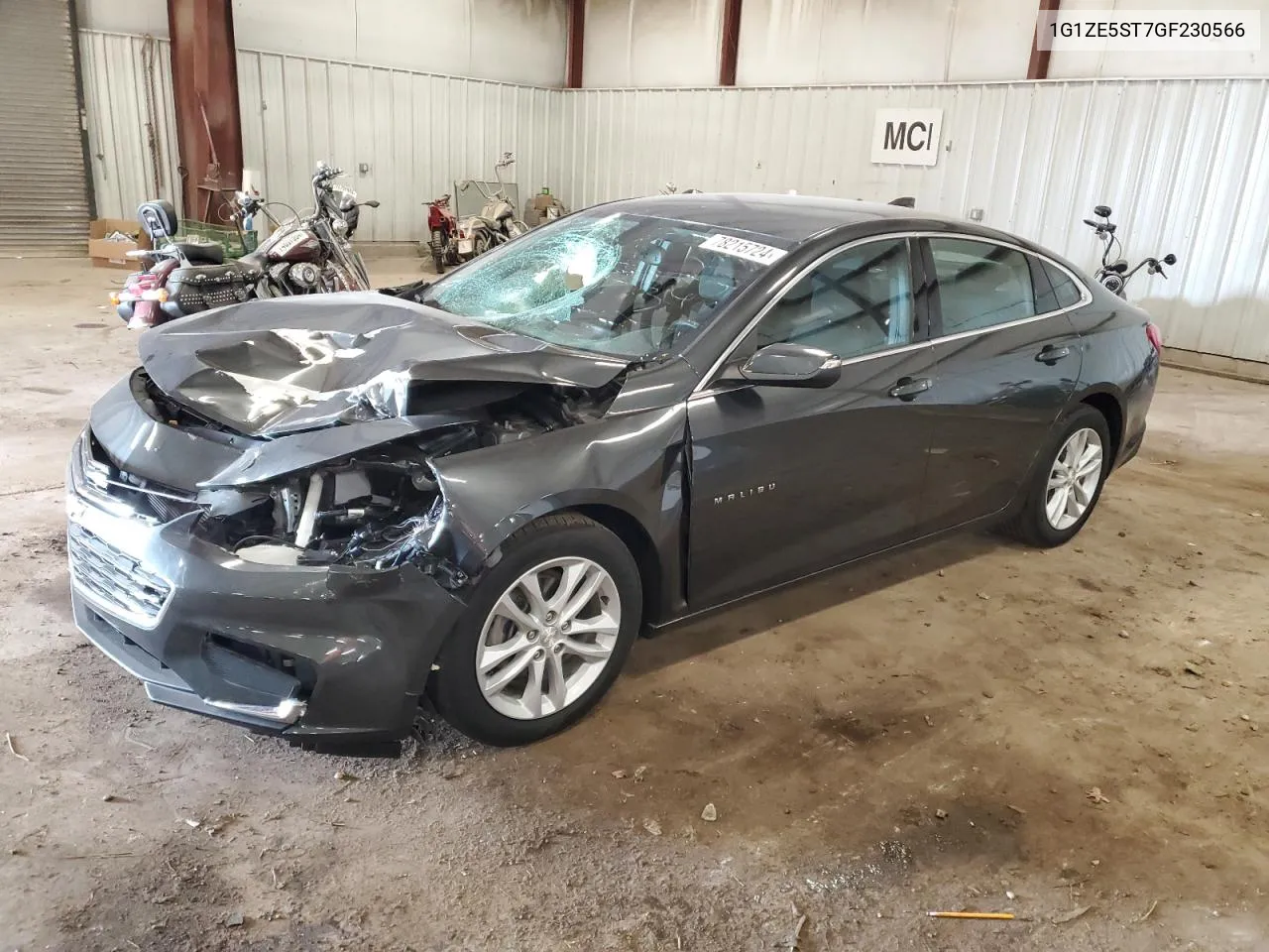 2016 Chevrolet Malibu Lt VIN: 1G1ZE5ST7GF230566 Lot: 78215724