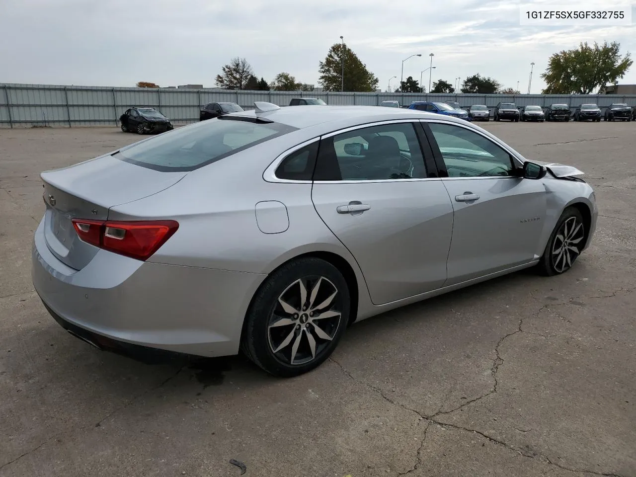 2016 Chevrolet Malibu Lt VIN: 1G1ZF5SX5GF332755 Lot: 78230394