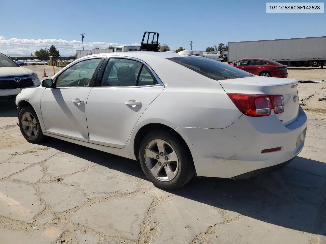 2016 Chevrolet Malibu Limited Lt VIN: 1G11C5SA0GF142623 Lot: 78334734