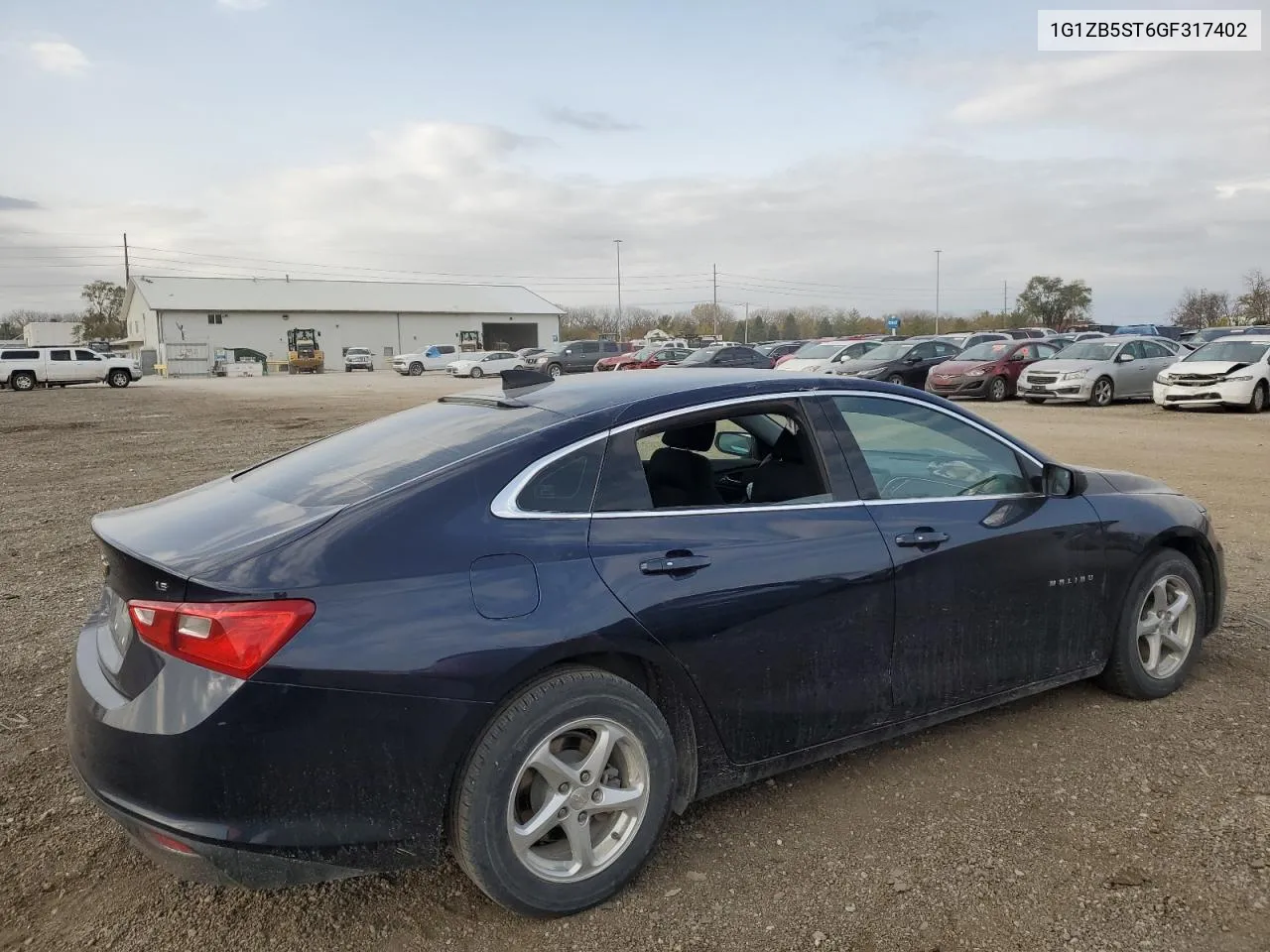 2016 Chevrolet Malibu Ls VIN: 1G1ZB5ST6GF317402 Lot: 78380184