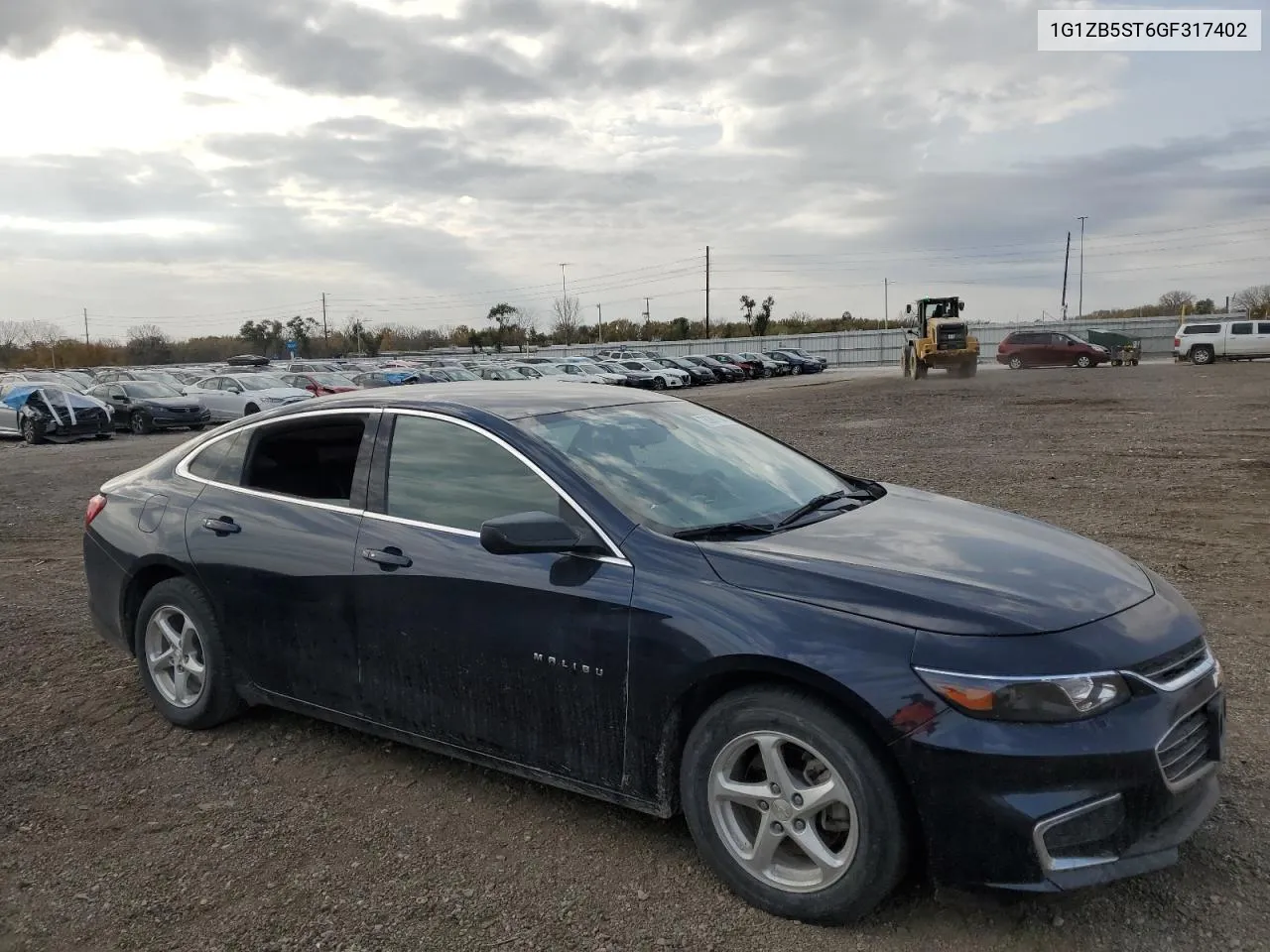 2016 Chevrolet Malibu Ls VIN: 1G1ZB5ST6GF317402 Lot: 78380184