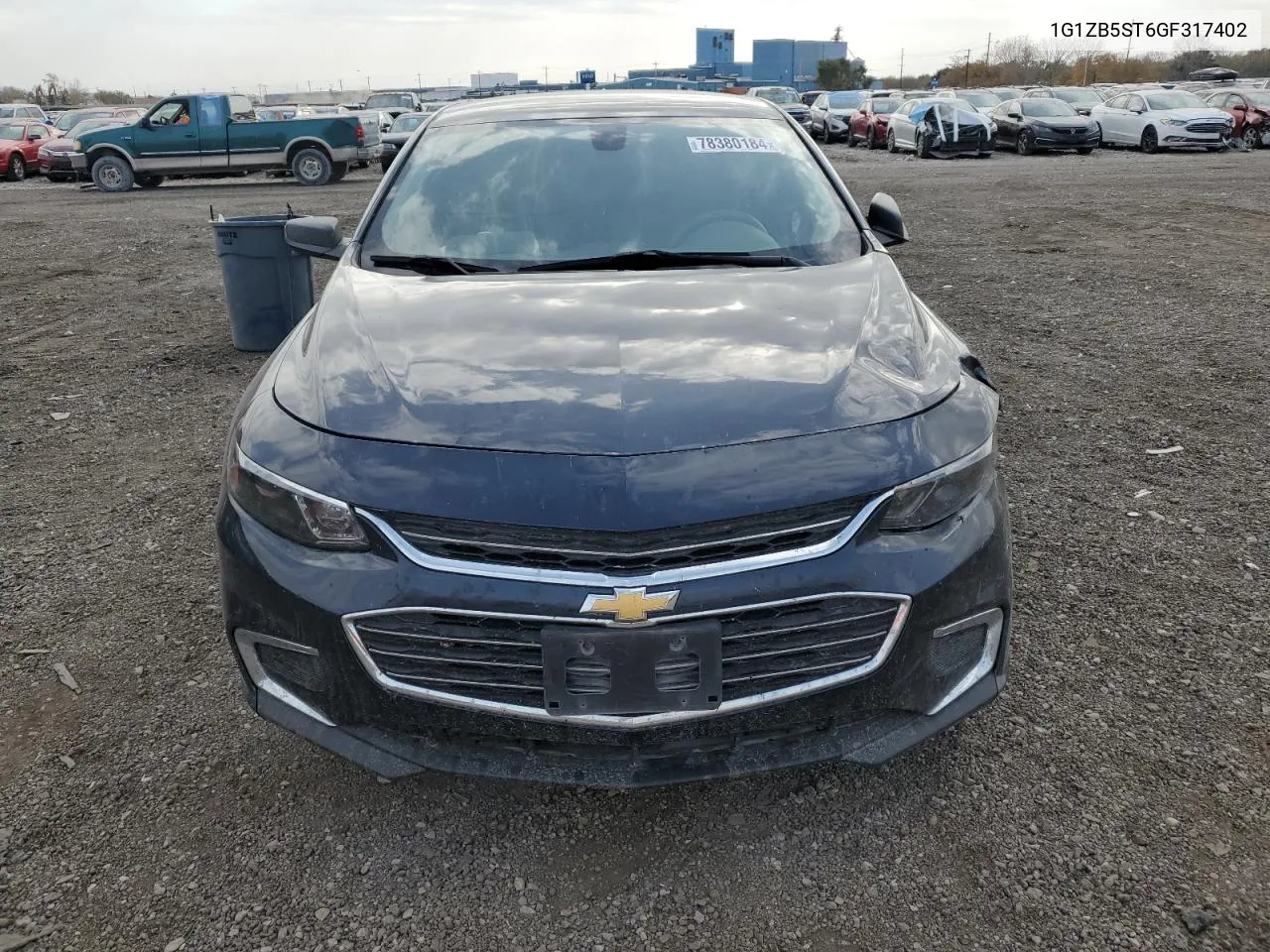 2016 Chevrolet Malibu Ls VIN: 1G1ZB5ST6GF317402 Lot: 78380184