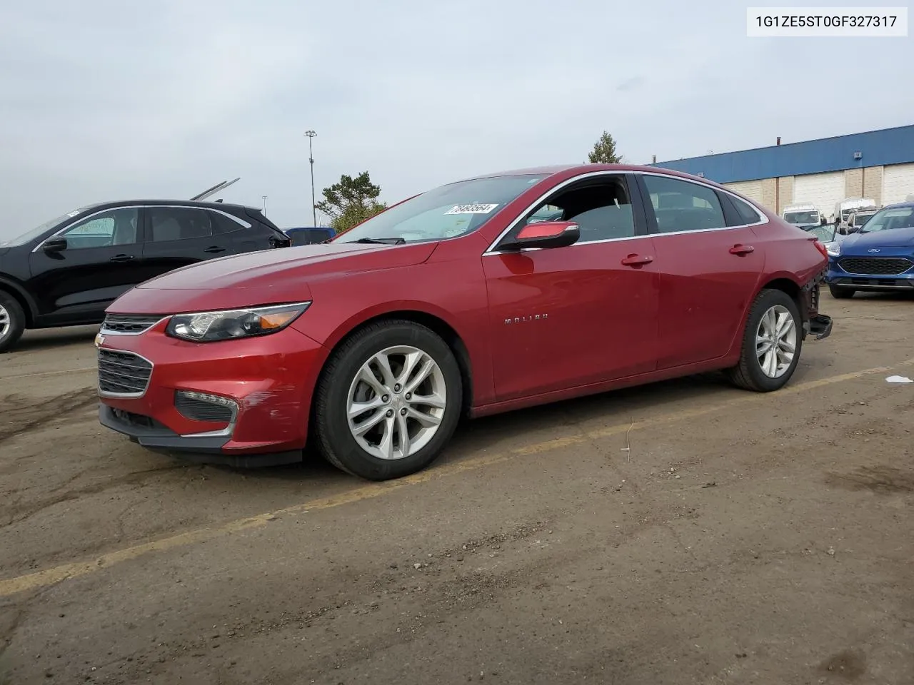 2016 Chevrolet Malibu Lt VIN: 1G1ZE5ST0GF327317 Lot: 78493564