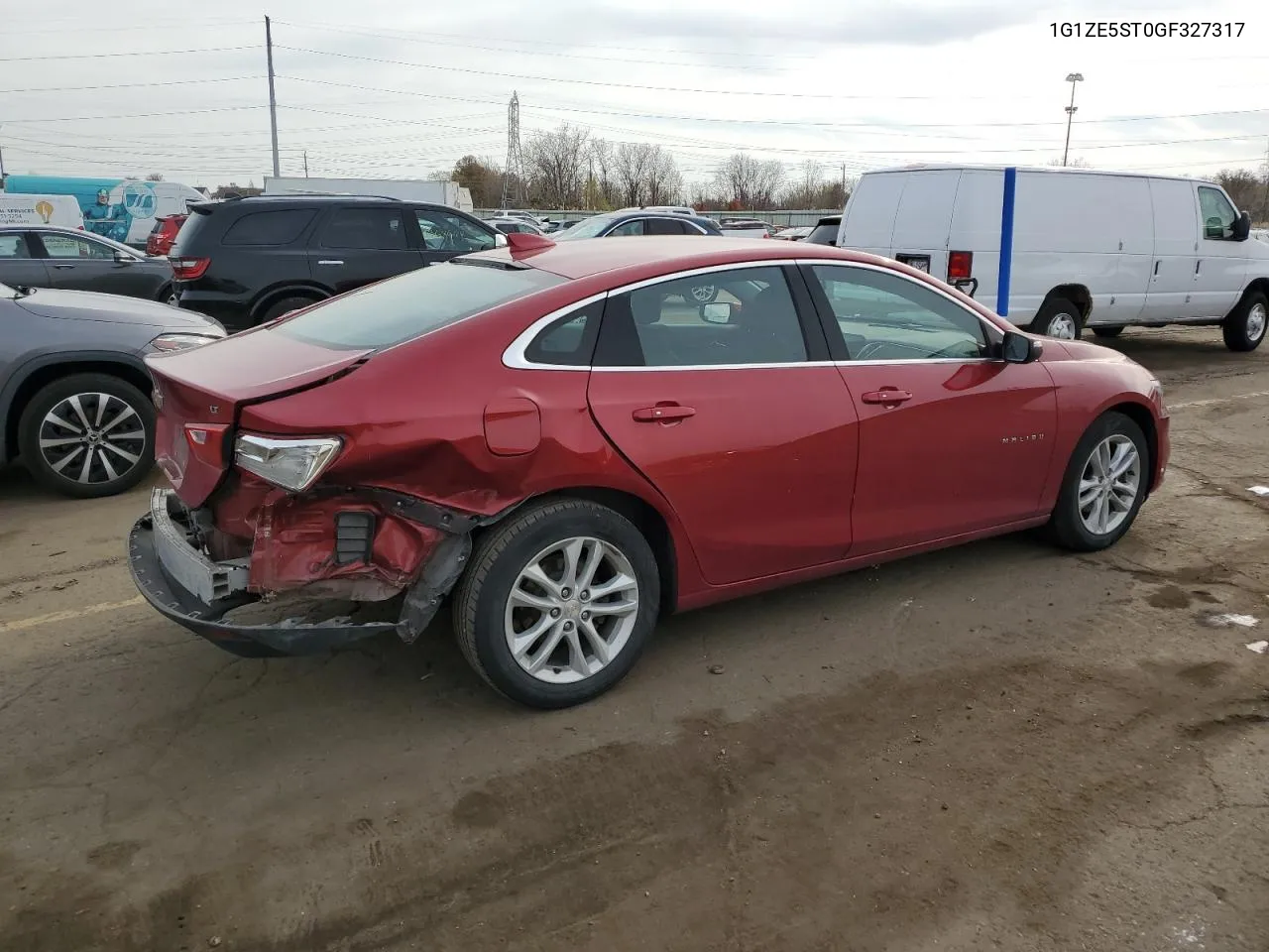 2016 Chevrolet Malibu Lt VIN: 1G1ZE5ST0GF327317 Lot: 78493564