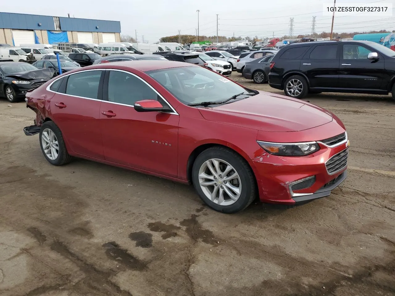 2016 Chevrolet Malibu Lt VIN: 1G1ZE5ST0GF327317 Lot: 78493564