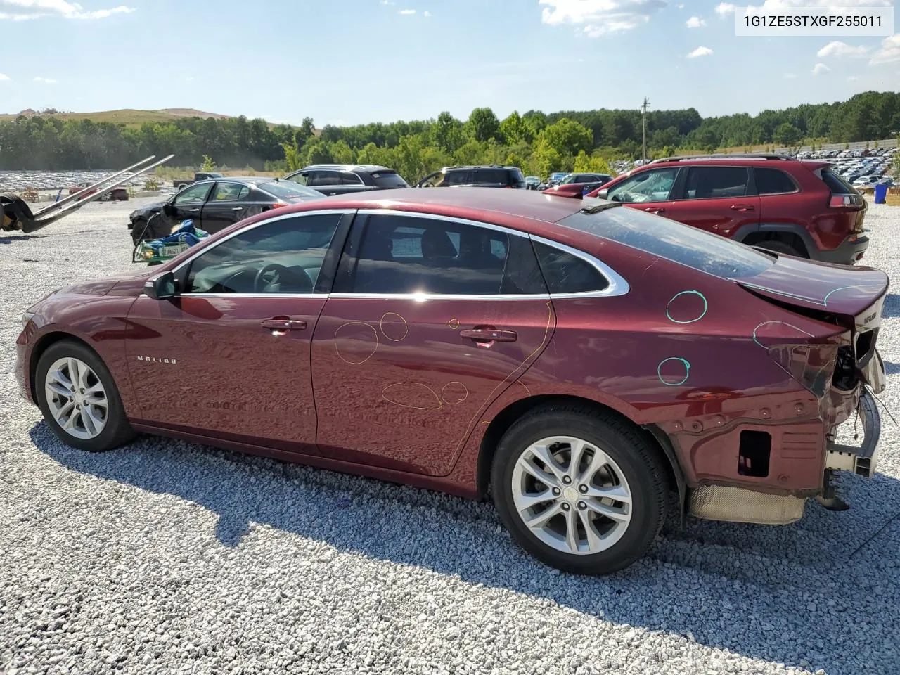 2016 Chevrolet Malibu Lt VIN: 1G1ZE5STXGF255011 Lot: 78512214