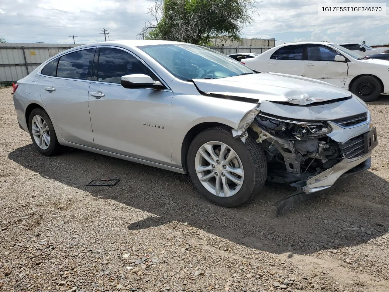 2016 Chevrolet Malibu Lt VIN: 1G1ZE5ST1GF346670 Lot: 78801654