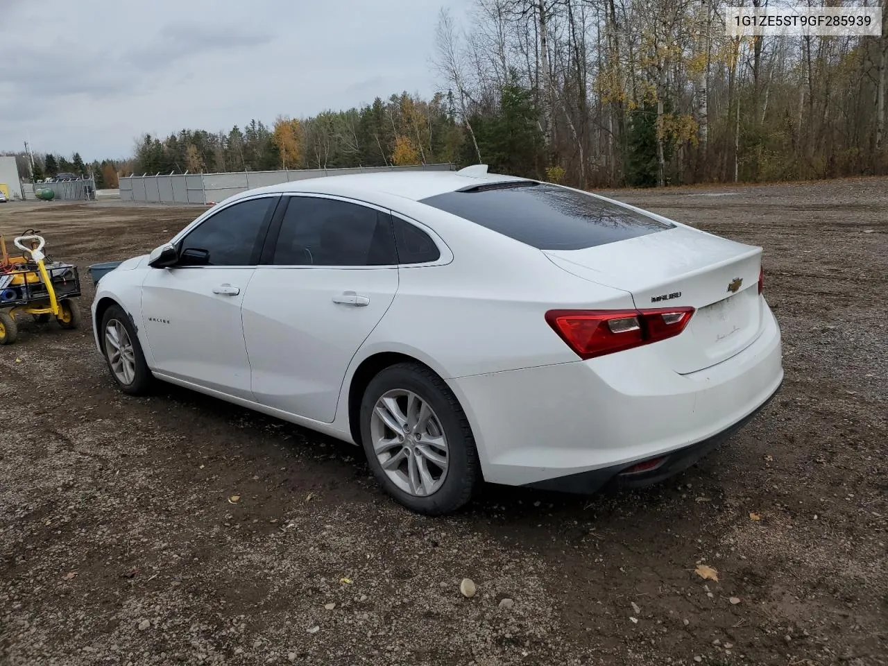 2016 Chevrolet Malibu Lt VIN: 1G1ZE5ST9GF285939 Lot: 78858474