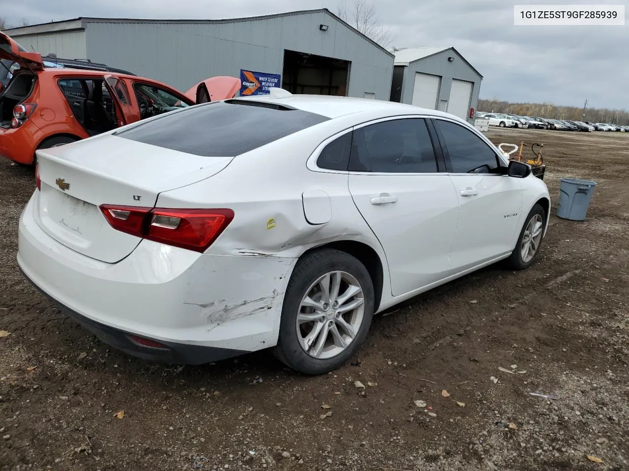 2016 Chevrolet Malibu Lt VIN: 1G1ZE5ST9GF285939 Lot: 78858474