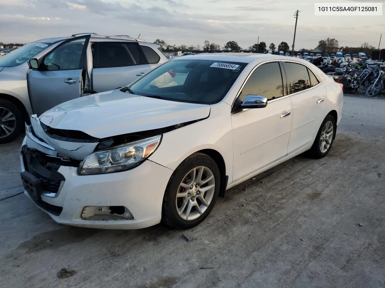 2016 Chevrolet Malibu Limited Lt VIN: 1G11C5SA4GF125081 Lot: 78866854