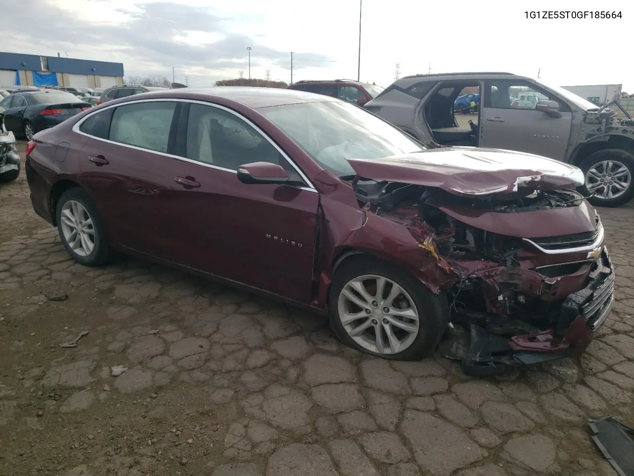 1G1ZE5ST0GF185664 2016 Chevrolet Malibu Lt