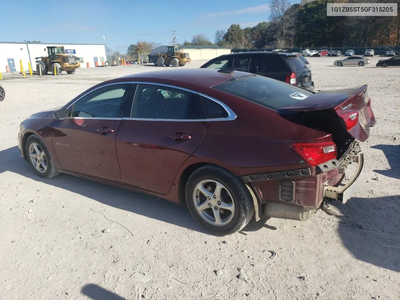 1G1ZB5ST5GF315205 2016 Chevrolet Malibu Ls