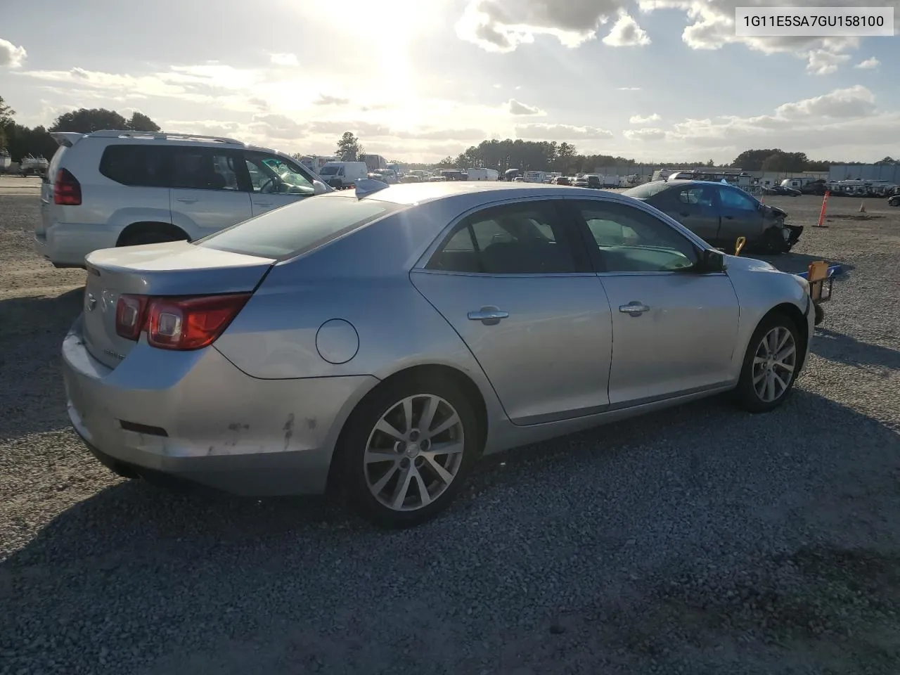 2016 Chevrolet Malibu Limited Ltz VIN: 1G11E5SA7GU158100 Lot: 79463924