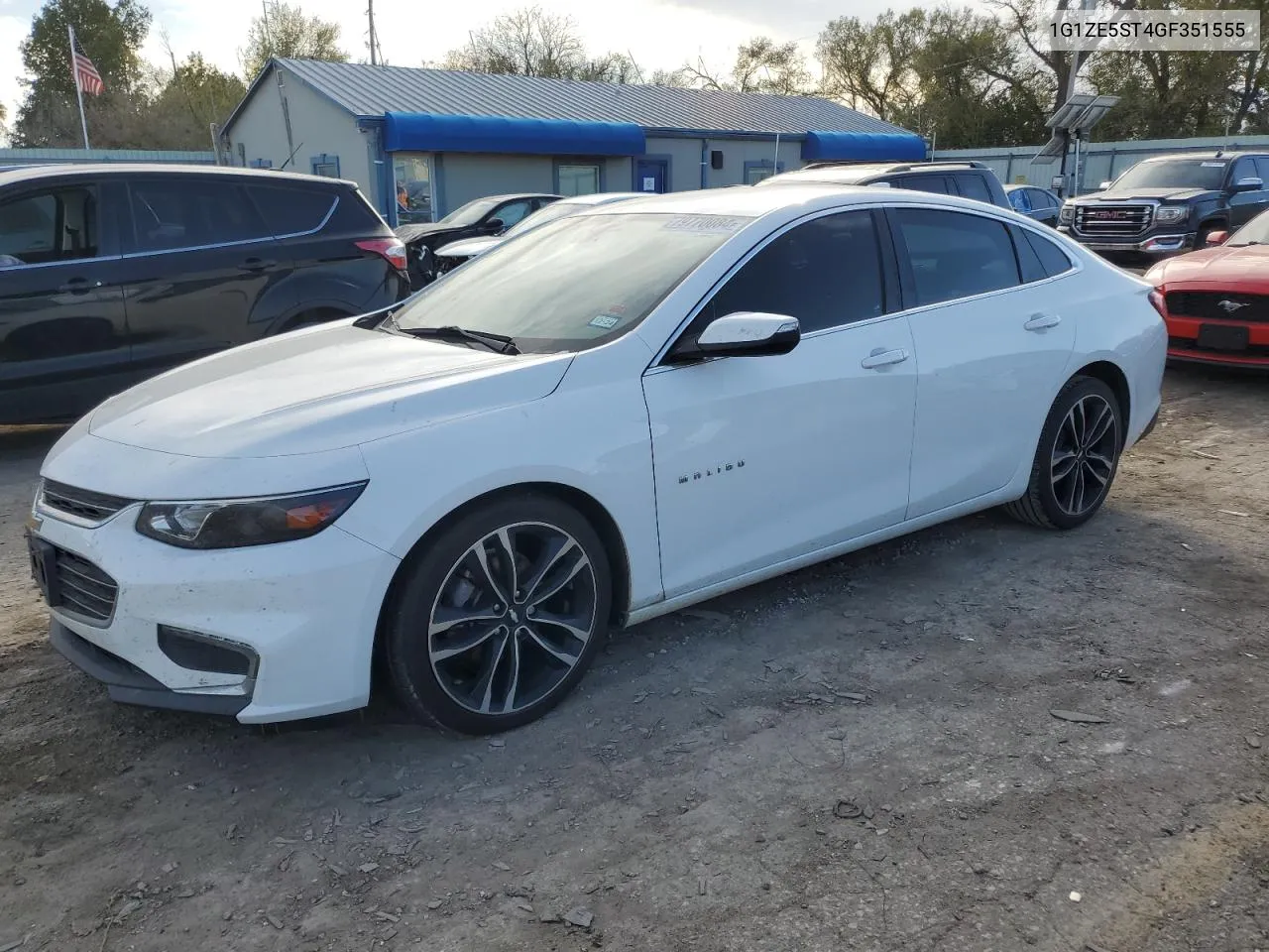 2016 Chevrolet Malibu Lt VIN: 1G1ZE5ST4GF351555 Lot: 79770084