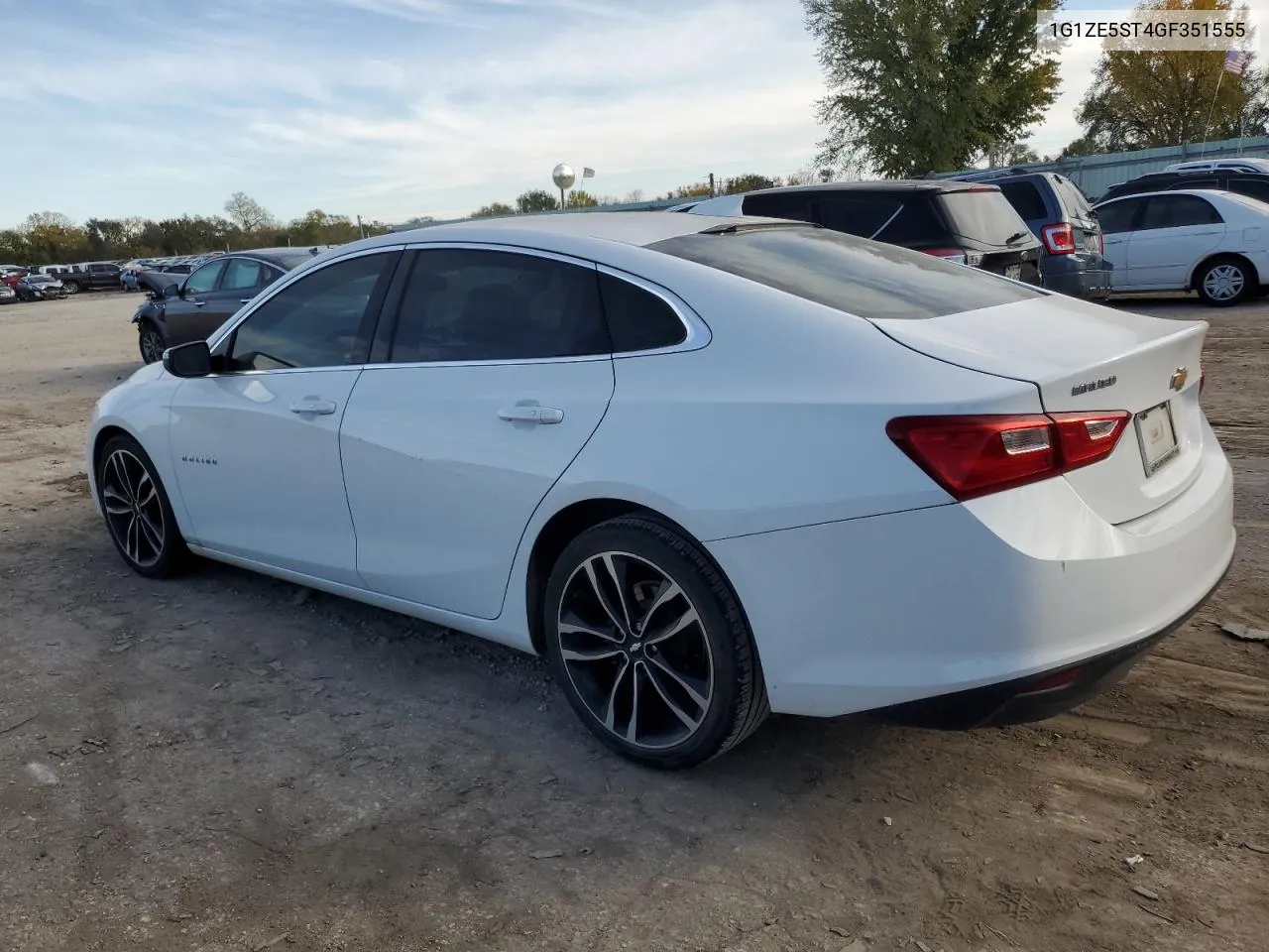 2016 Chevrolet Malibu Lt VIN: 1G1ZE5ST4GF351555 Lot: 79770084