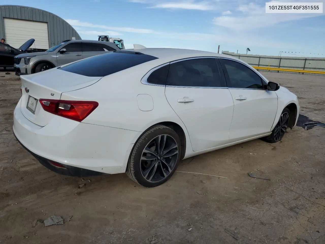 2016 Chevrolet Malibu Lt VIN: 1G1ZE5ST4GF351555 Lot: 79770084