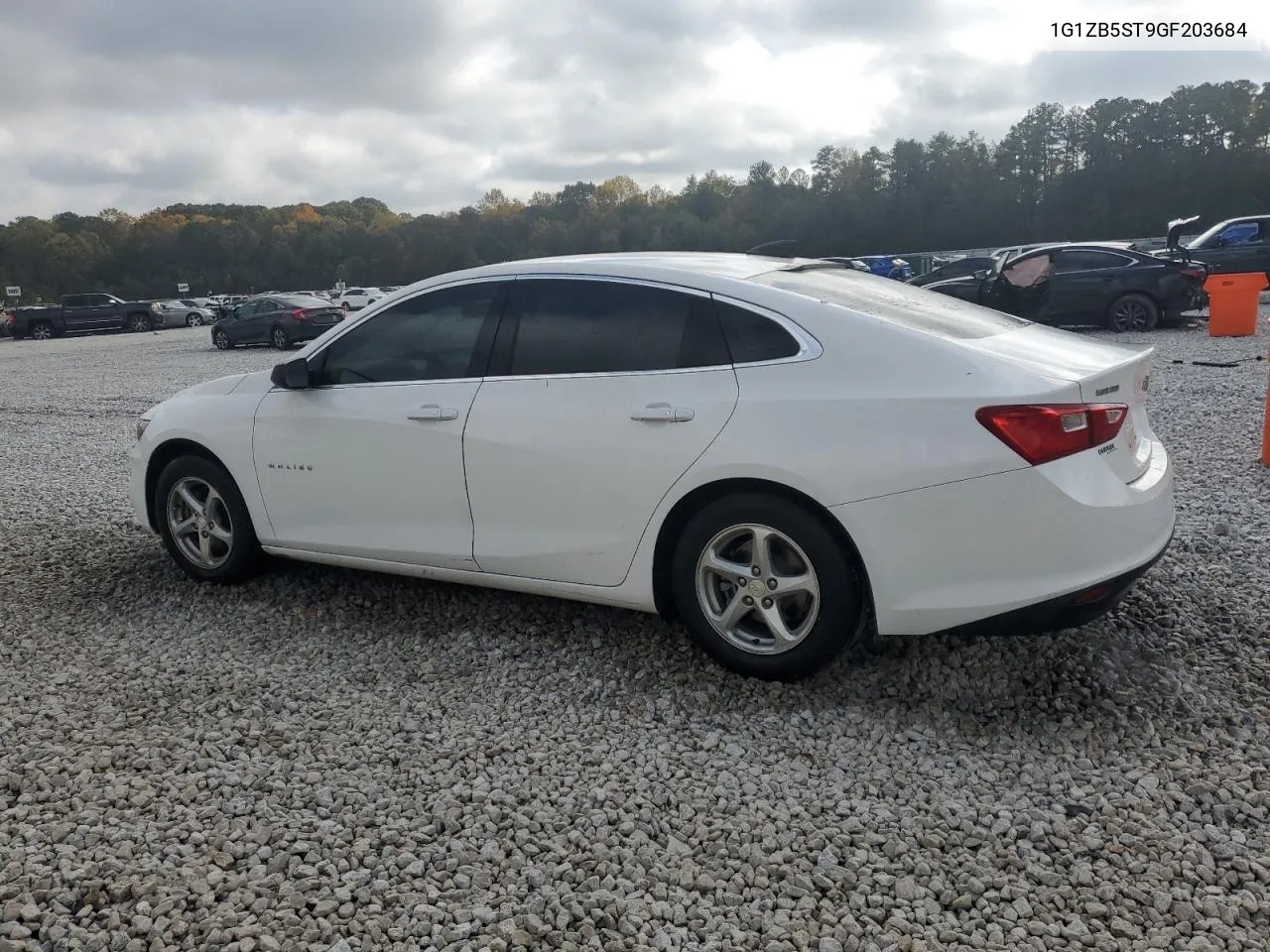 2016 Chevrolet Malibu Ls VIN: 1G1ZB5ST9GF203684 Lot: 79882524