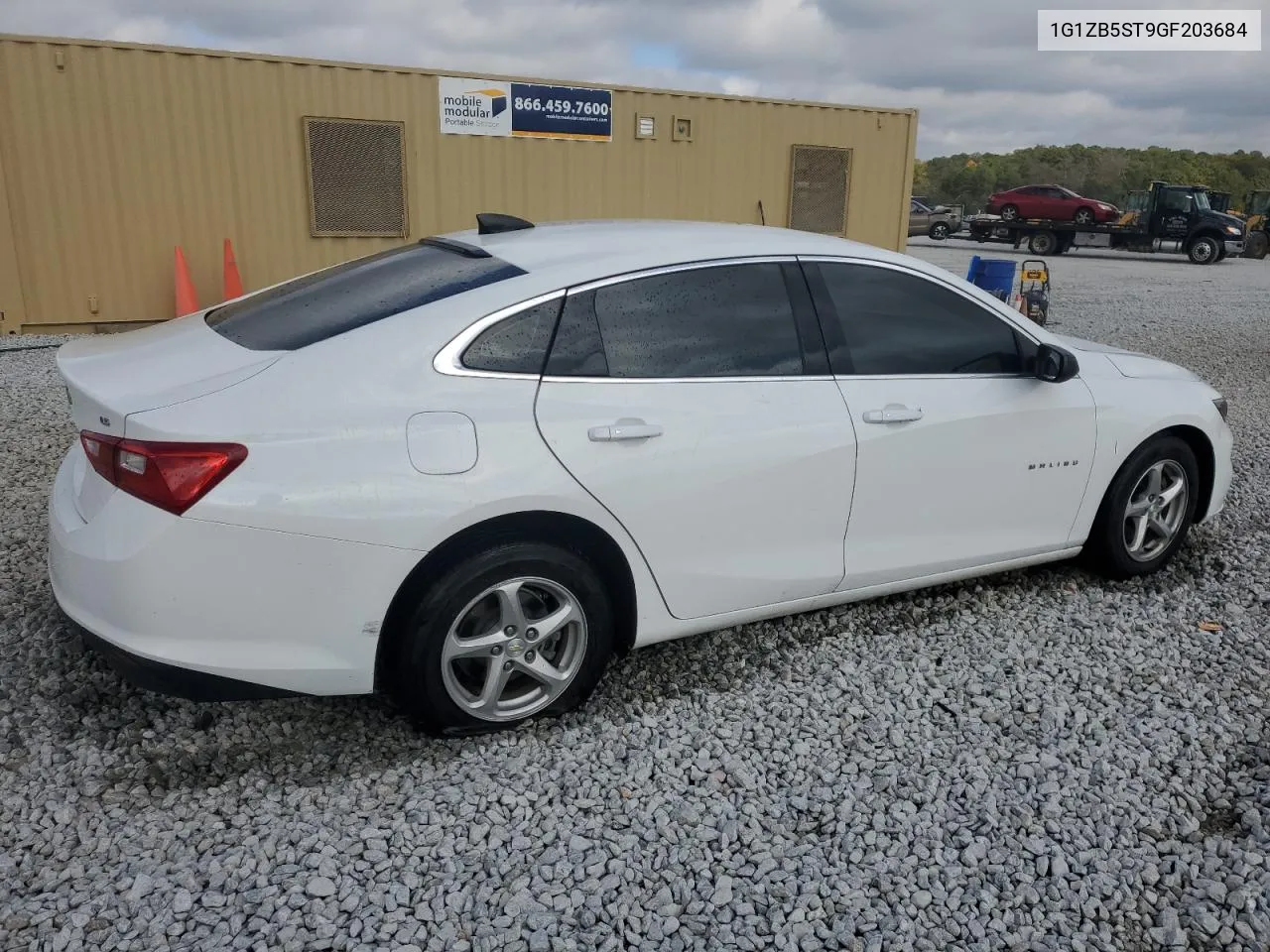 2016 Chevrolet Malibu Ls VIN: 1G1ZB5ST9GF203684 Lot: 79882524