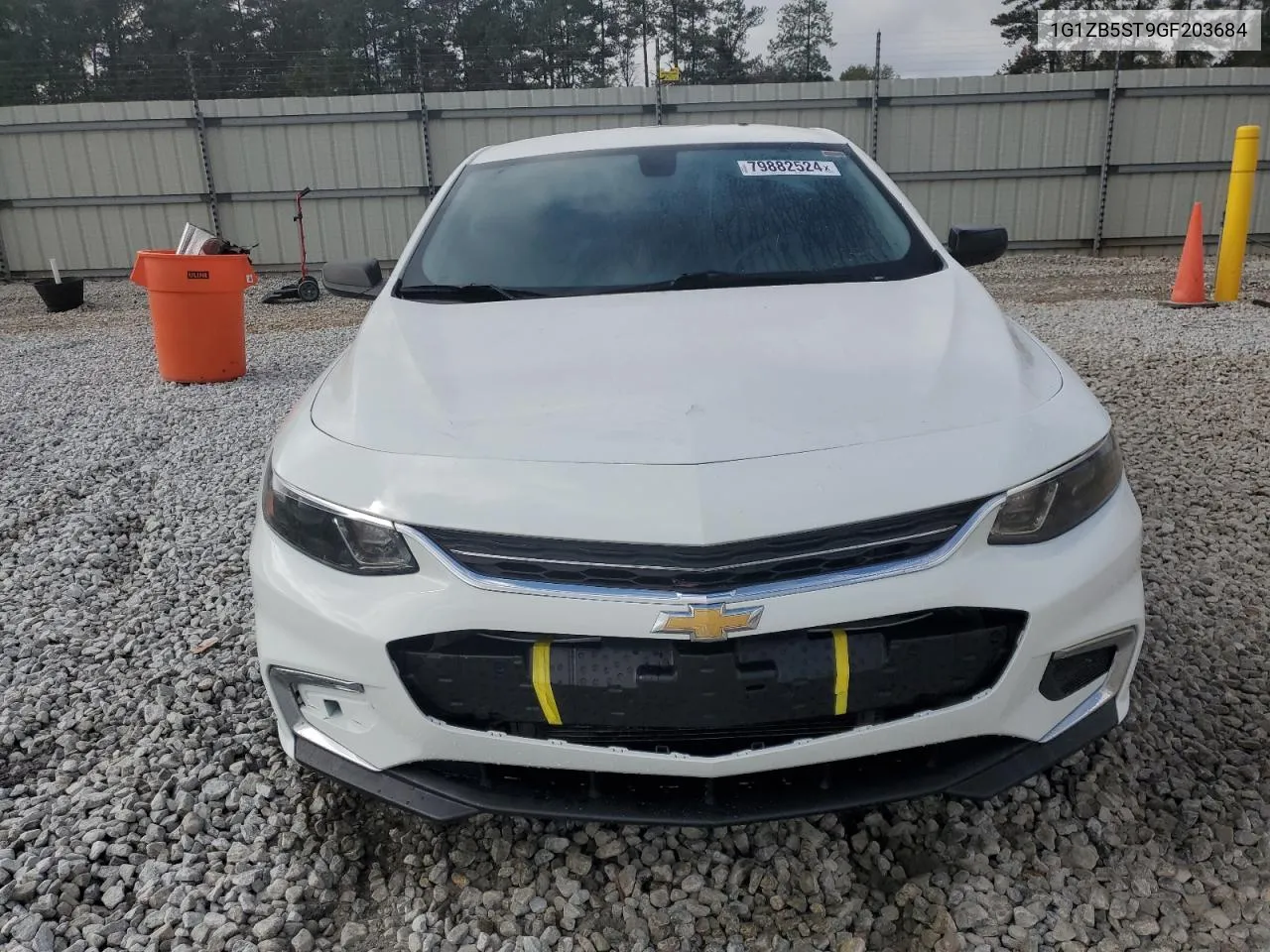 2016 Chevrolet Malibu Ls VIN: 1G1ZB5ST9GF203684 Lot: 79882524