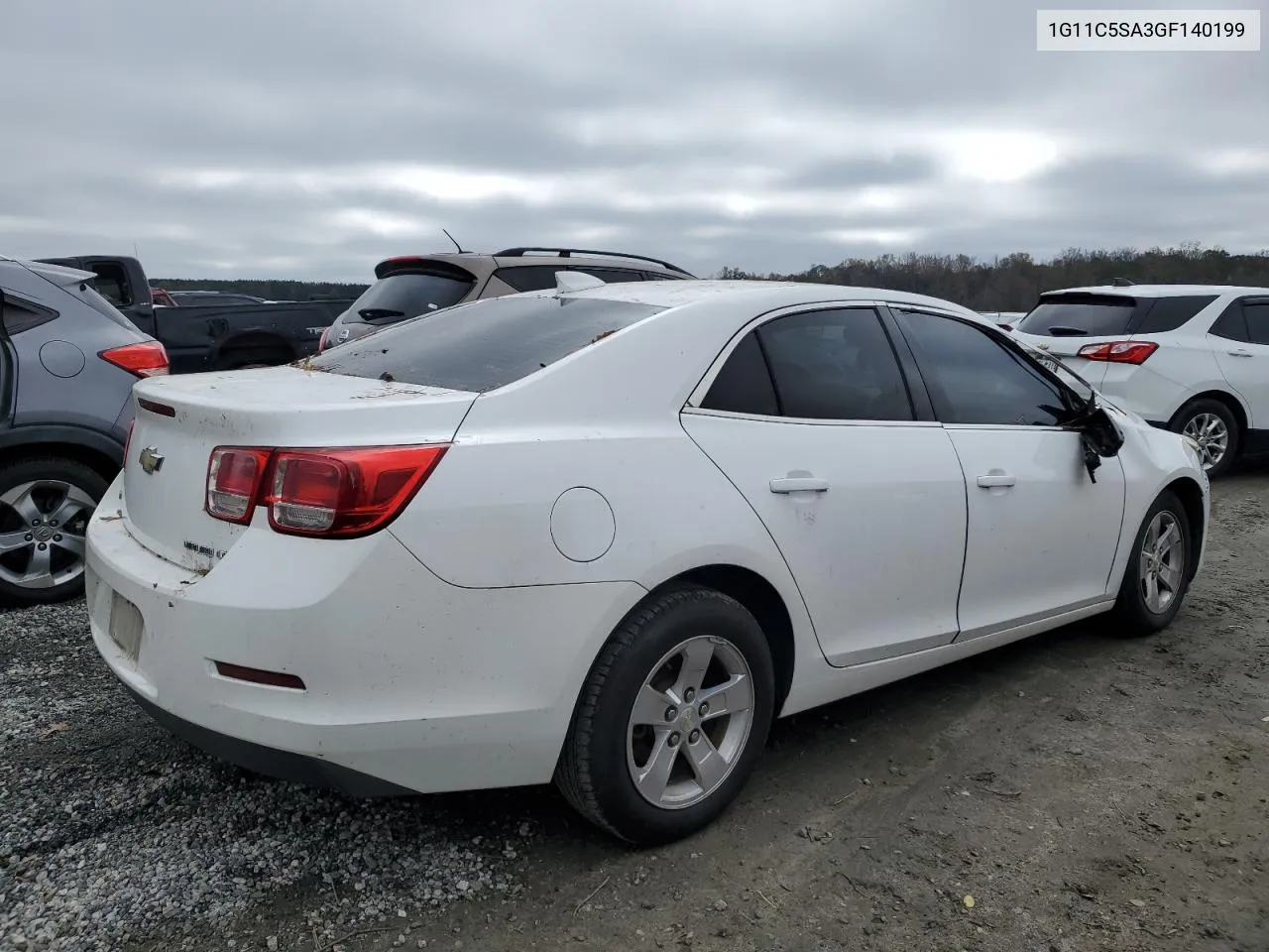 2016 Chevrolet Malibu Limited Lt VIN: 1G11C5SA3GF140199 Lot: 80371354