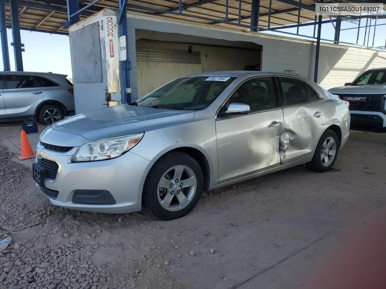 2016 Chevrolet Malibu Limited Lt VIN: 1G11C5SA5GU149207 Lot: 80627864