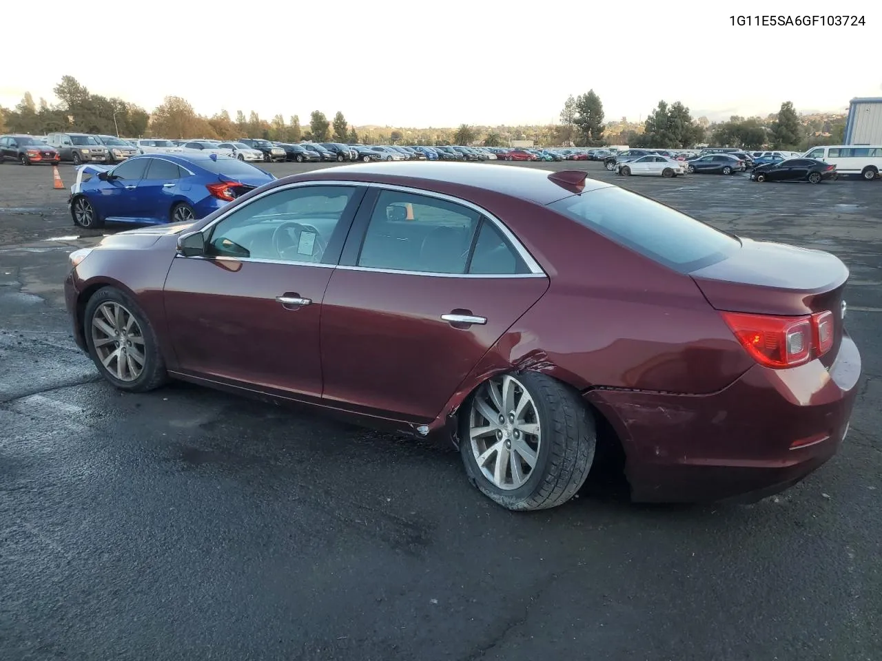 2016 Chevrolet Malibu Limited Ltz VIN: 1G11E5SA6GF103724 Lot: 80690674