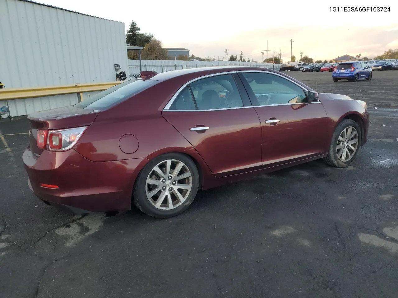 2016 Chevrolet Malibu Limited Ltz VIN: 1G11E5SA6GF103724 Lot: 80690674