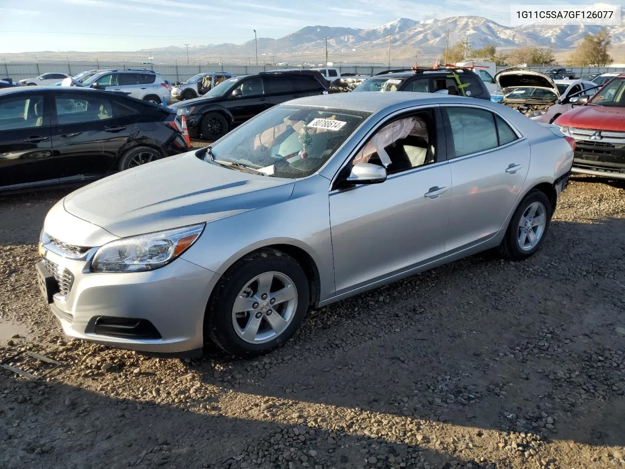 2016 Chevrolet Malibu Limited Lt VIN: 1G11C5SA7GF126077 Lot: 80788614