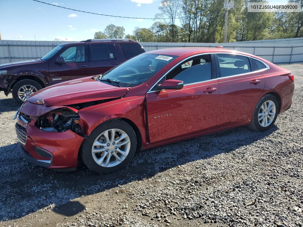 2016 Chevrolet Malibu Hybrid VIN: 1G1ZJ5SU4GF309200 Lot: 80818964