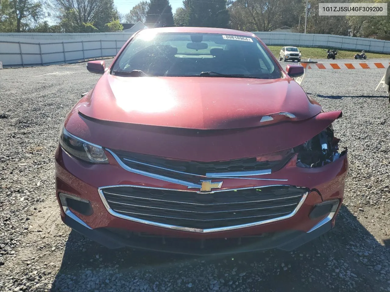 2016 Chevrolet Malibu Hybrid VIN: 1G1ZJ5SU4GF309200 Lot: 80818964