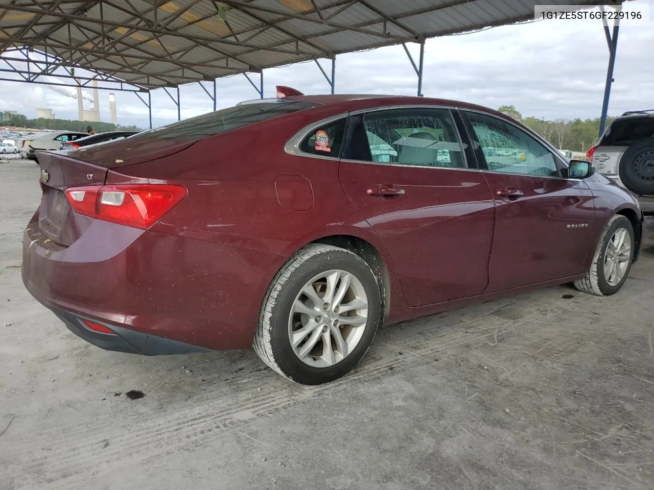 2016 Chevrolet Malibu Lt VIN: 1G1ZE5ST6GF229196 Lot: 80934724