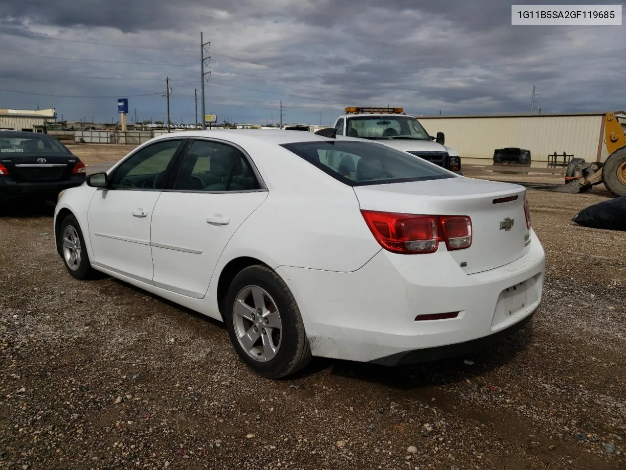 2016 Chevrolet Malibu Limited Ls VIN: 1G11B5SA2GF119685 Lot: 80966524