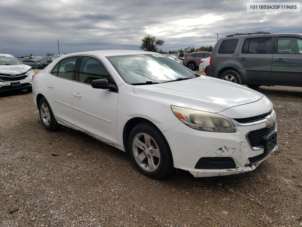 2016 Chevrolet Malibu Limited Ls VIN: 1G11B5SA2GF119685 Lot: 80966524