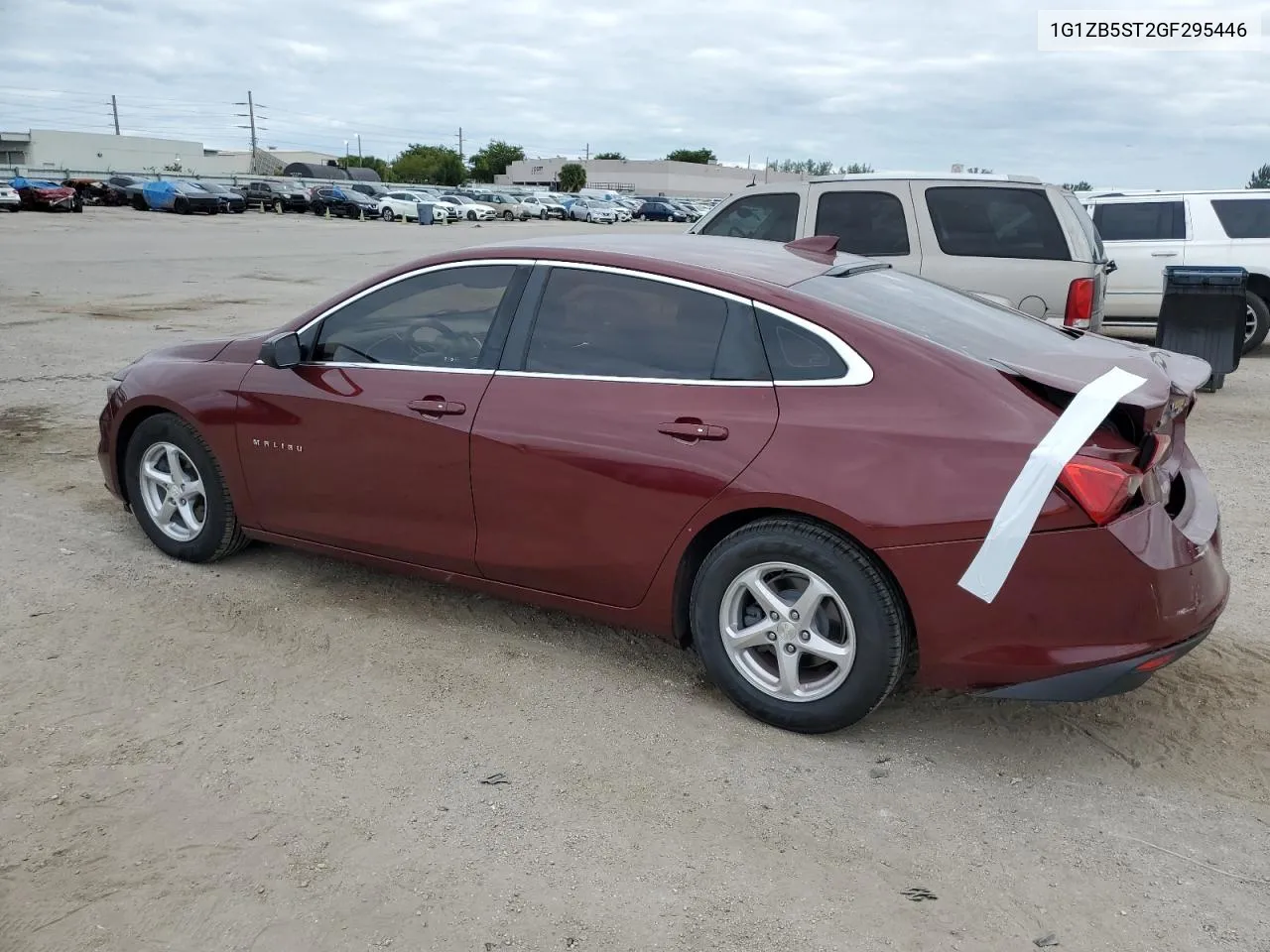 2016 Chevrolet Malibu Ls VIN: 1G1ZB5ST2GF295446 Lot: 81295484