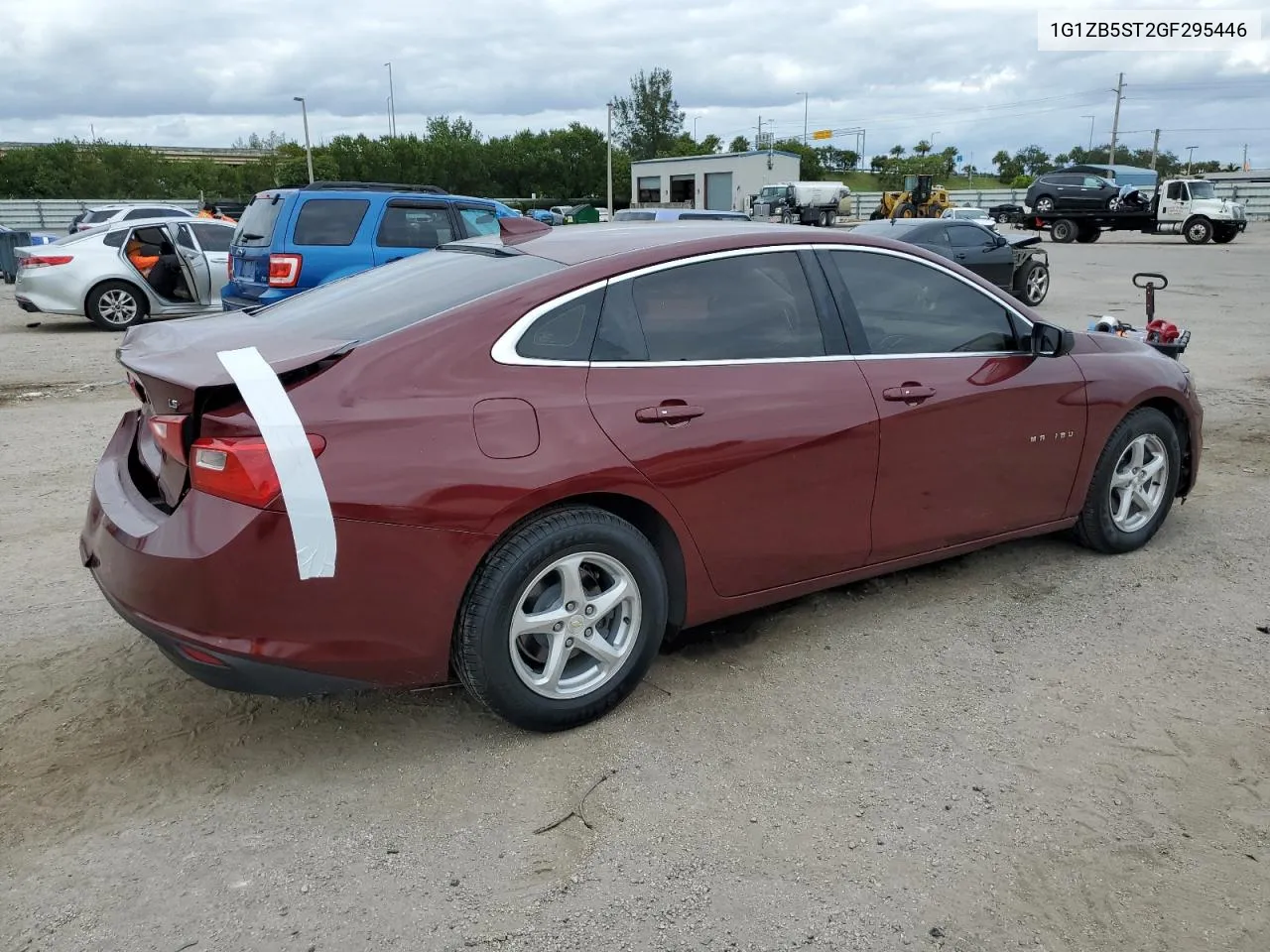 2016 Chevrolet Malibu Ls VIN: 1G1ZB5ST2GF295446 Lot: 81295484