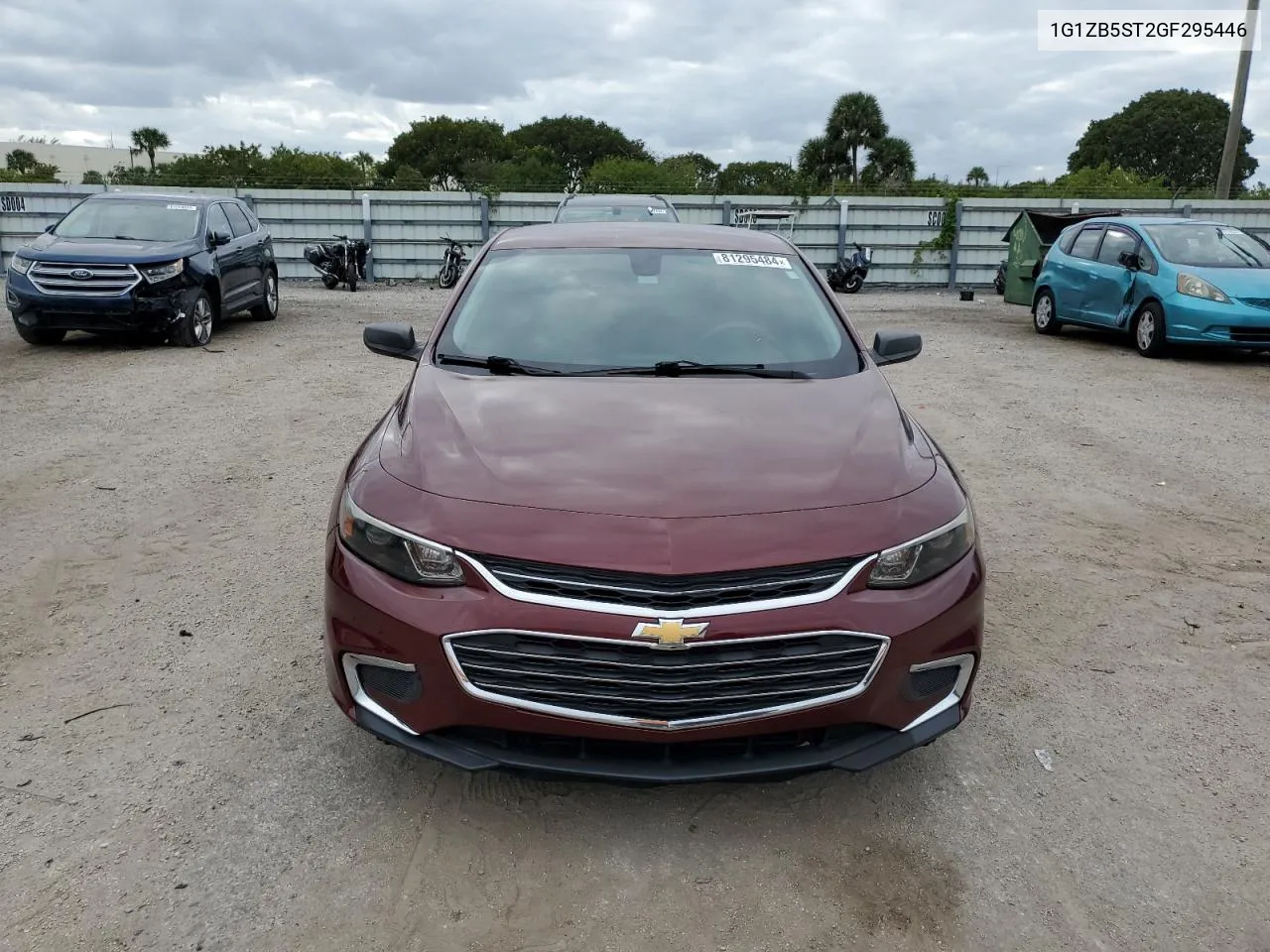 2016 Chevrolet Malibu Ls VIN: 1G1ZB5ST2GF295446 Lot: 81295484