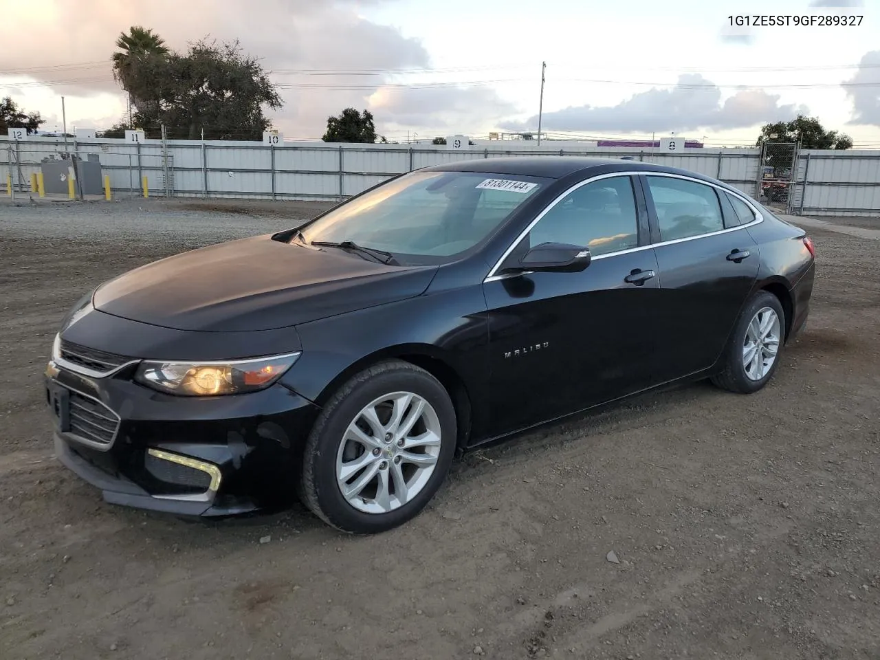 2016 Chevrolet Malibu Lt VIN: 1G1ZE5ST9GF289327 Lot: 81301144