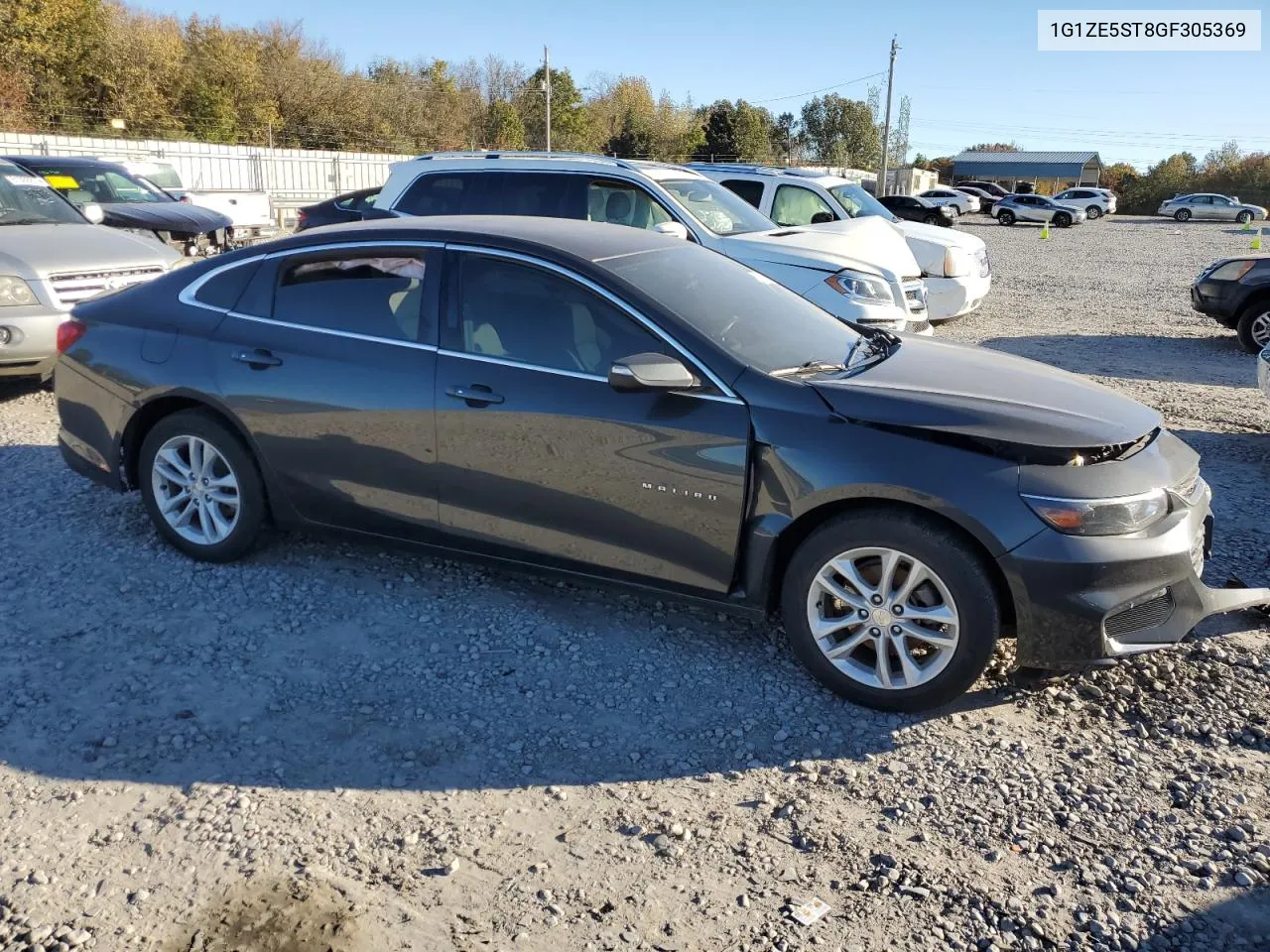 2016 Chevrolet Malibu Lt VIN: 1G1ZE5ST8GF305369 Lot: 81456484